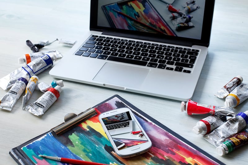 Workspace for side hustle